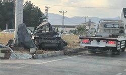 Malatya'da bir yolcu otobüsü, otomobille çarpıştı: 1 ölü