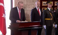 İşte Cumhurbaşkanı Erdoğan'ın Anıtkabir özel defterine yazdığı mesaj!