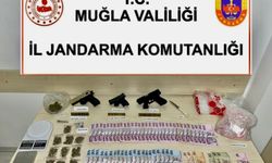 Muğla'da kiralık villada uyuşturucu baskını: 6 gözaltı