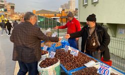 Kış aylarının vazgeçilmezi kestane tezgahlarda yerini aldı