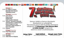 7. Uluslararası Türk Dünyası Bilim ve Kültür Şenliği Samsun’da Başlıyor!