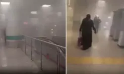 İstanbul Yenikapı metro istasyonunda yangın paniği