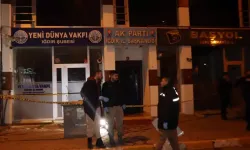 AK Parti il başkanlığına molotoflu saldırı!