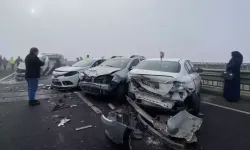 Diyarbakır-Elazığ kara yolunda 13 aracın karıştığı  zincirleme kazada  9 Yaralı!