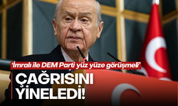 Devlet Bahçeli çağrısını yineledi: İmralı ile DEM yüz yüze görüşmeli