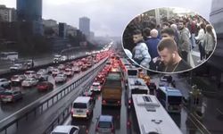 İstanbul'da görenleri şaşırtan trafik yoğunluğu yaşanıyor