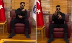 Tiktok ile ünlenen 'Yakışıklı Güvenlik'in video çektiği makam tepki topladı