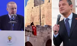 Cumhurbaşkanı Erdoğan: "Halep Kalesi'ne asılan al sancak CHP'ye niye dokunuyor?"