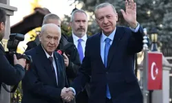 Cumhurbaşkanı Erdoğan ile Devlet Bahçeli arasındaki görüşme sona erdi