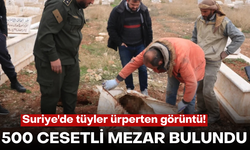 Suriye'de tüyler ürperten görüntü! 500 ces.tli toplu mezar bulundu