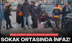 Sokak ortasında husumetlisini infaz etti!