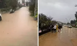 Muğla Datça’da sağanak yağış felaketi!