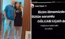 "Ölümümüzden o sorumludur" paylaşımı yapan baba kanlar içinde, kızı ise ölü bulundu