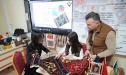 Niğde Akşemseddin Bilim ve Sanat Merkezi Öğrencilerinden Ödüllü Kilim Motifleri Projesi!