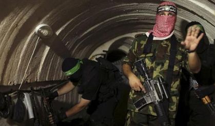 İsrail'in yok etmek için var gücüyle bombaladığı Hamas'ın tünelleri ilk kez görüntülendi
