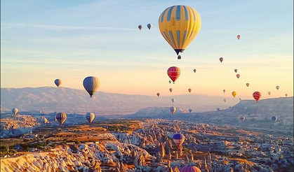 Türkiye sıcak hava balonculuğunda zirvede!