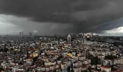 İstanbul'da beklenen yağış başladı