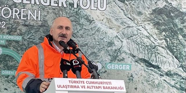 Ulaştırma ve Altyapı Bakanı Karaismailoğlu: Tünel uzunluğunu 50 kilometreden alıp 663 kilometreye çıkardık
