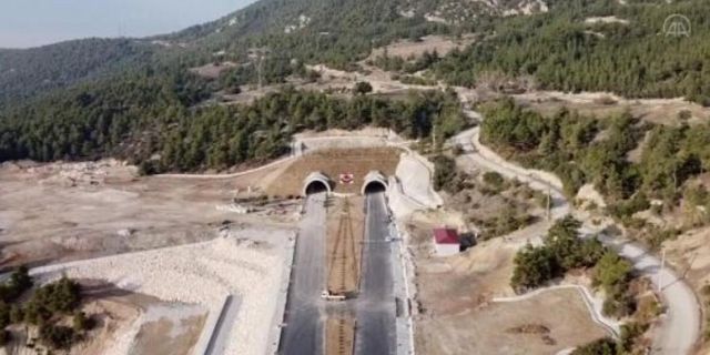 Ege ve Akdeniz'i birbirine bağlayan Honaz Tünelleri'nde hazırlıklar tamam!