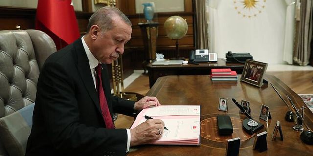 Cumhurbaşkanı Erdoğan'dan kritik atamalar
