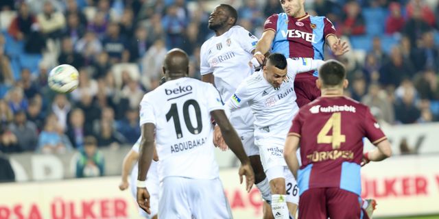 Trabzonspor Beşiktaş'ı durdurdu