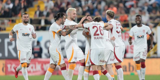 Galatasaray Alanya'dan geçti: Fark attı
