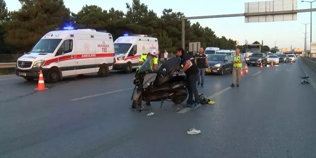 İstanbul'da bariyere çarpan motosikletteki Hasan Tarık Şekerci ve Seyhan İşbilir öldü