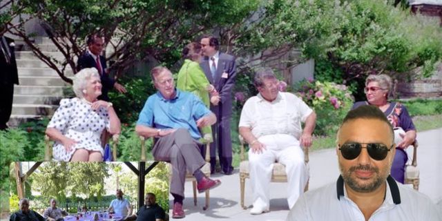 Ferhat Aydoğan, ABD'nin eski başkanı Bush’un kaldığıı villayı ziyaret etti