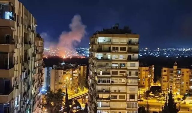 Son dakika! Suriye: İsrail Şam ve Halep'i bombalıyor