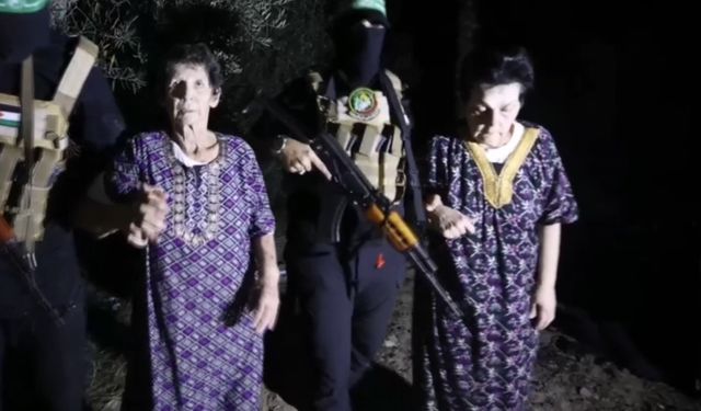 Kassam Tugayları esir aldıkları 2 İsrailli yaşlı kadını serbest bıraktı