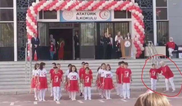 Afyonkarahisar'da Cumhuriyet Bayramı gösterisinde skandal. Nasıl yaparsınız bunu?