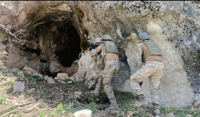 Bakan duyurdu: BTÖ'ye ait 6 ilde 63 mağara ve sığınak imha edildi!