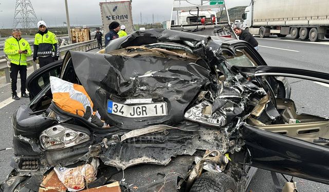 Başakşehir'de korkunç kaza: Nimet Öngün öldü