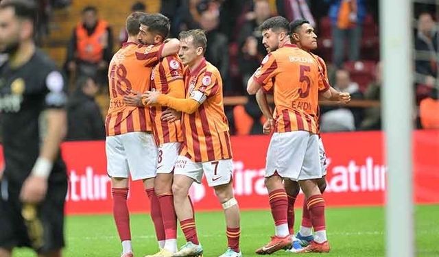 Galatasaray Ümraniyespor maçında Barış Alper Yılmaz rüzgarı. İki kaleye de gol attı