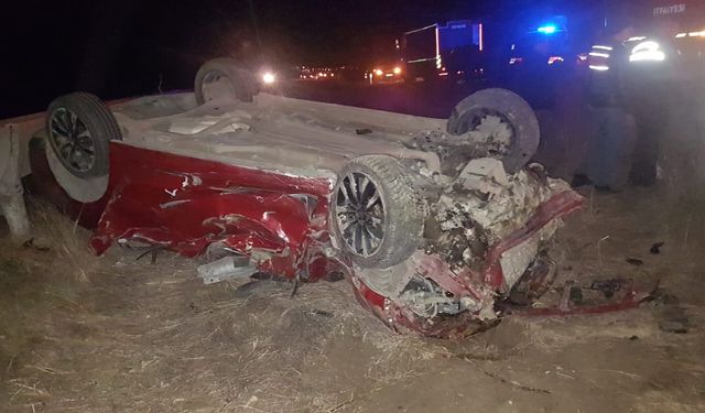 Isparta'da takla atan otomobilin sürücüsü Görkem Özdamar öldü