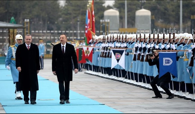 Azerbaycan Cumhurbaşkanı Aliyev Ankara'da!