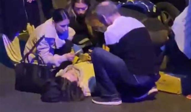 İstanbul'da sokakta yürüyen kadını vurdular