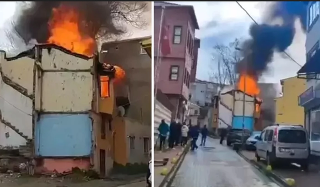 İstanbul'da yangın: Evde mahsur kalan Abdullah Kahraman yaşamını yitirdi!