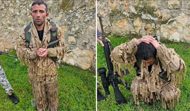 Zeytin Dalı Harekatı bölgesine sızmaya çalışan terörist yakalandı!