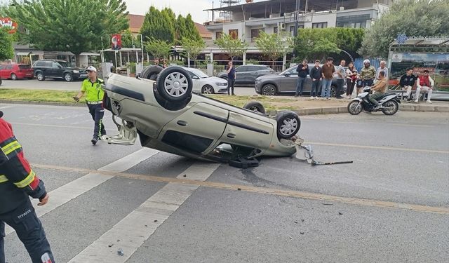 Aydın'da takla atan otomobilin sürücüsü Yusuf Özkan öldü