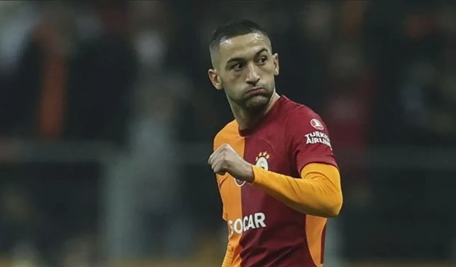 Galatasaray'da Hakim Ziyech Şoku!  Yıldız futbolcu derbiyi kaçıracak