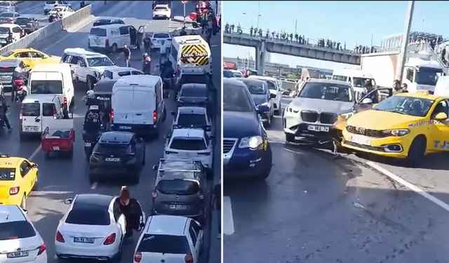 İstanbul'da pikapla araçlara çarparak kaçtı: 3 yaralı!