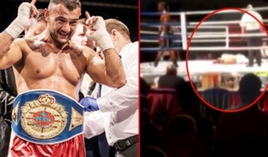 Her saniyesi kahrediyor: Ringde hayatını kaybeden boksör Musa Askan Yamak'ın son anları yürek yaktı!