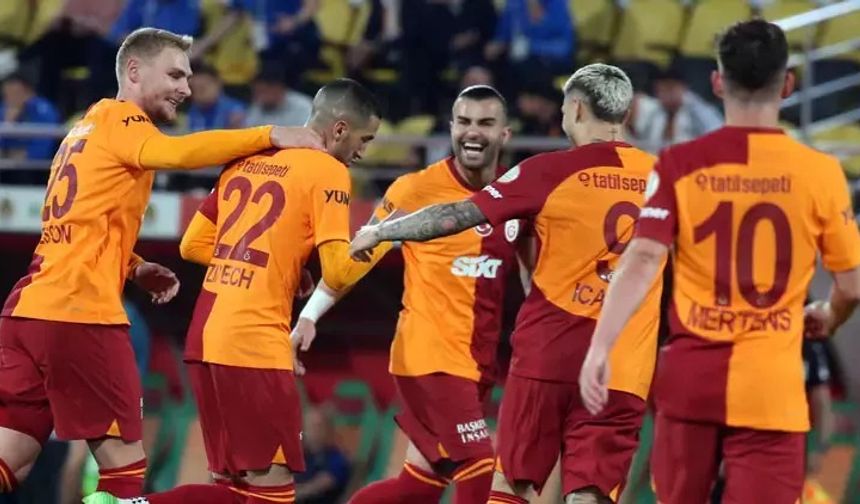 Galatasaray'dan Alanya'da gol yağmuru. Önce durdu sonra vurdu
