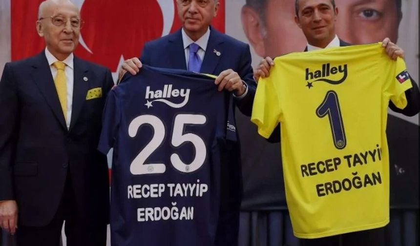 Cumhurbaşkanı Erdoğan Fenerbahçe'yi bıraktı. Yeni takımını açıkladı