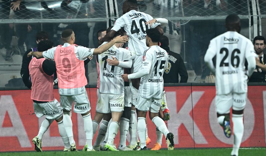 Beşiktaş kupada Kartal kesildi. Ankaragücü'nü devirdi finale yükseldi