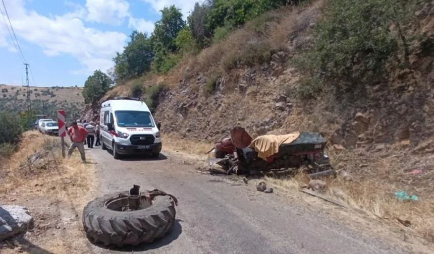 Çorum'da feci kaza! Traktör 30 metreden düştü: Mehmet Kılpelit yaşamını yitirdi!