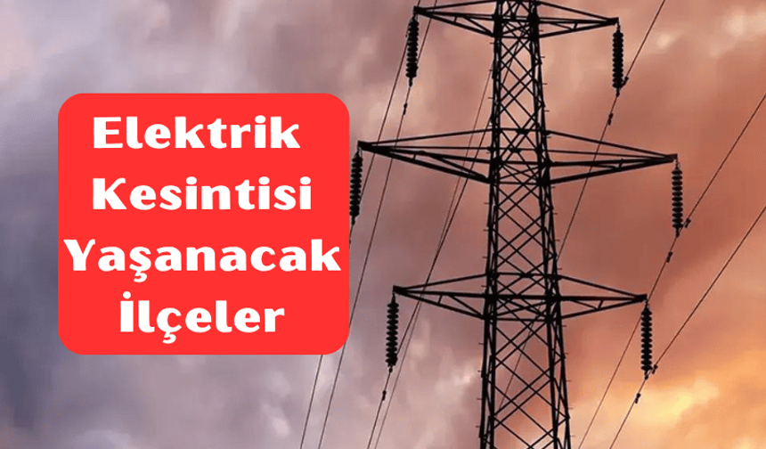 İstanbul'da 18 ilçede elektrik kesintisi