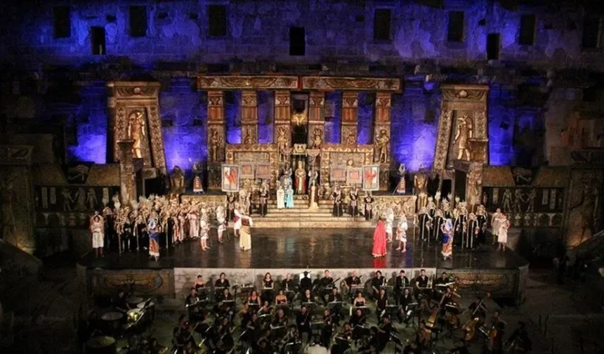 31. Uluslararası Aspendos Opera ve Bale Festivali, ‘Aida’ ile görkemli bir başlangıç yaptı