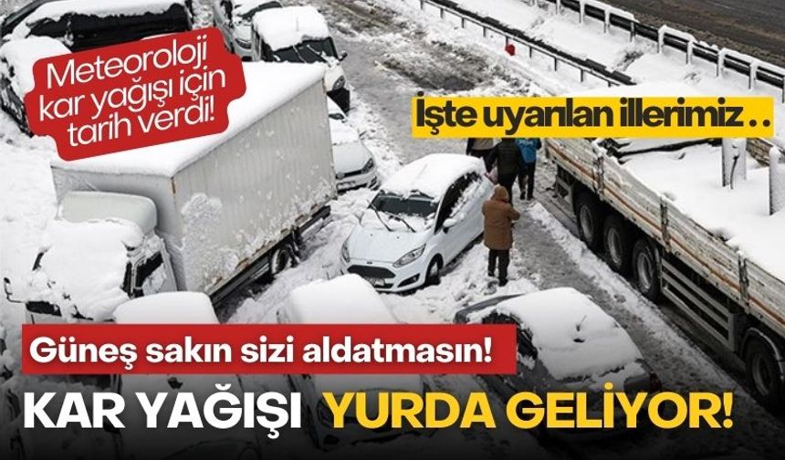 Meteoroloji uzmanları İstanbul'a ilk kar yağışı için tarih verdi